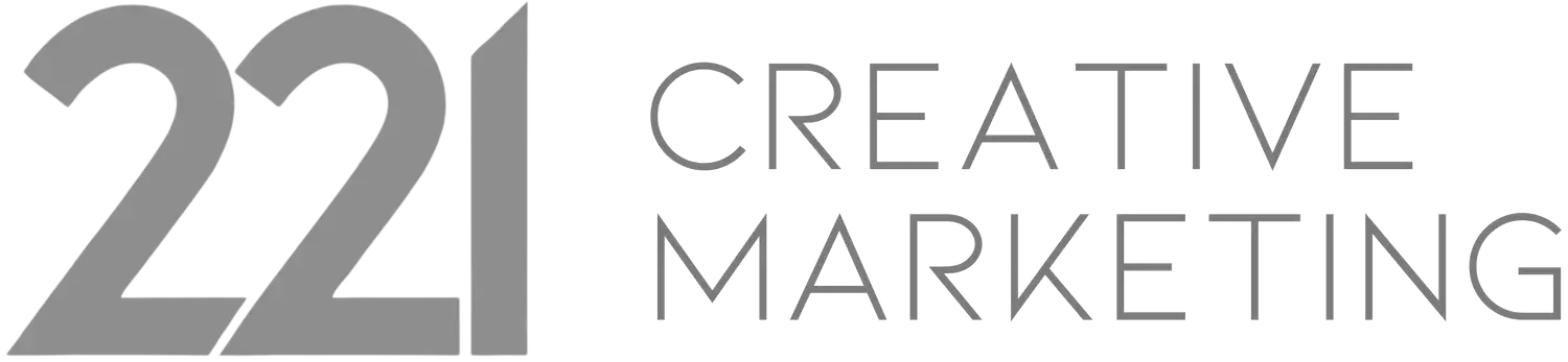 logo for 221 creative marketing
